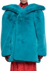 Balenciaga BLUE Fur jacket