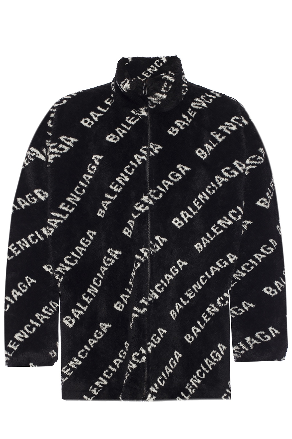 Balenciaga Crop Faux Fur Jacket on SALE  Saks OFF 5TH