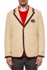 Gucci beige Logo blazer