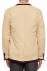 Gucci beige Logo blazer