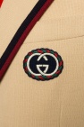 Gucci beige Logo blazer