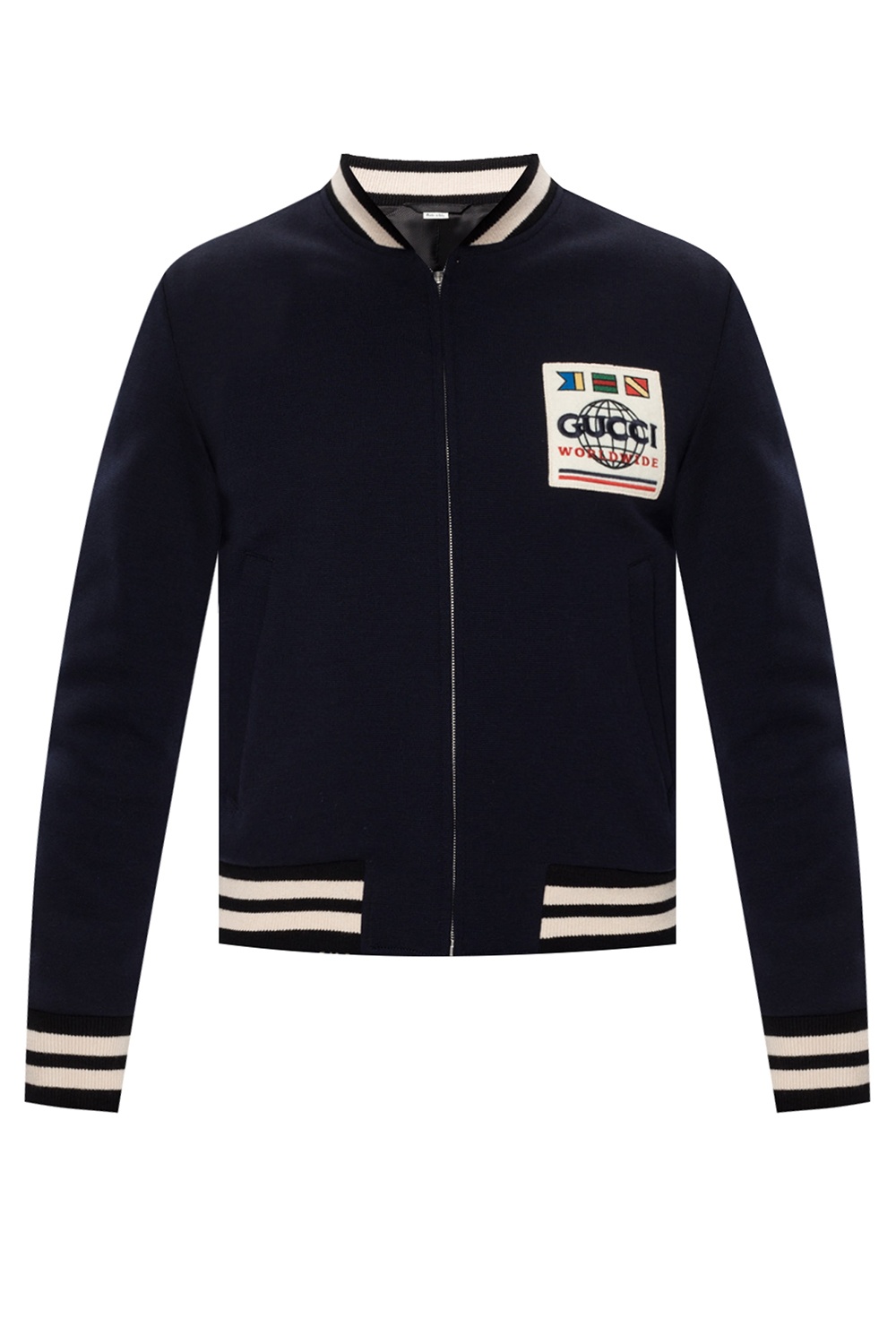 Jacket With Logo Gucci Gov Denmark