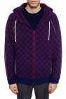 Gucci NAVY BLUE Wool sweater with logo