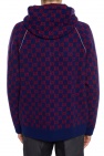 Gucci NAVY BLUE Wool sweater with logo