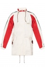 gucci Fumus Rain jacket with ‘Web’ stripes