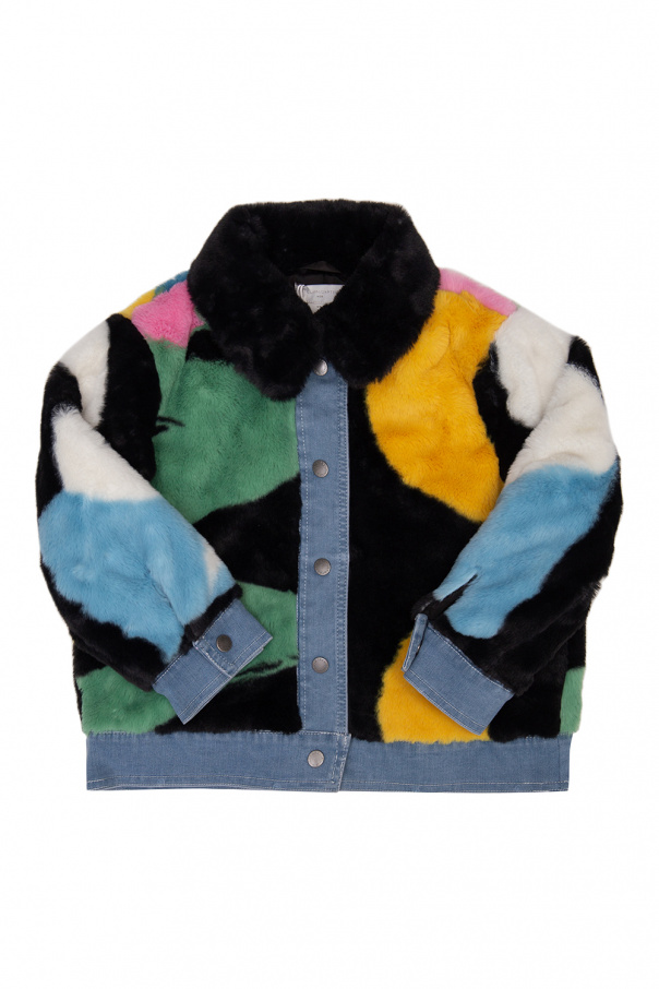 Stella McCartney Kids Faux fur jacket