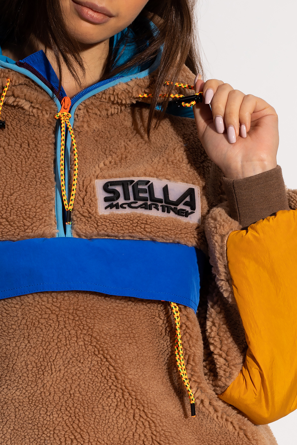 Stella McCartney Hooded fur jacket
