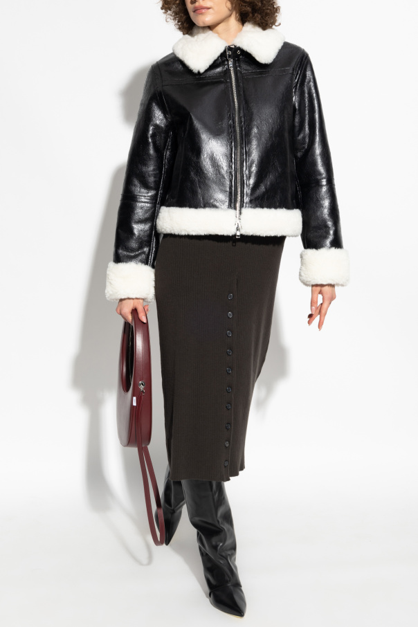 STAND STUDIO Faux Fur Jacket Lorelle