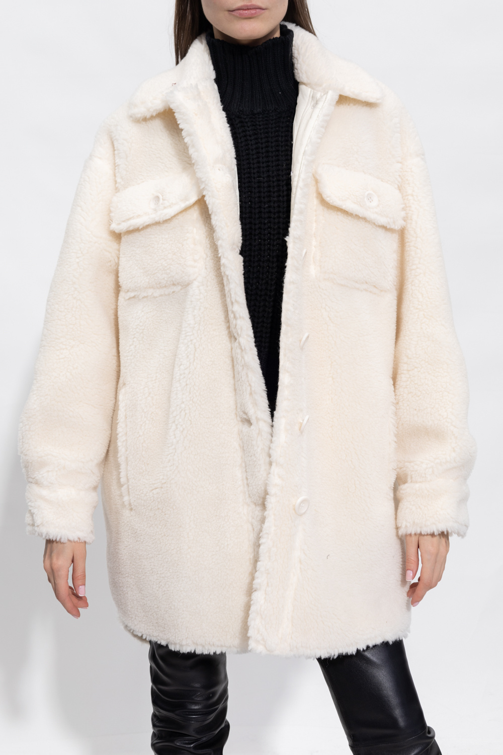 STAND STUDIO ‘Sabi’ faux fur jacket