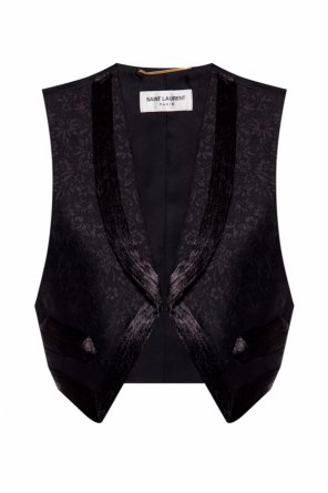 Embroidered vest od Saint Laurent