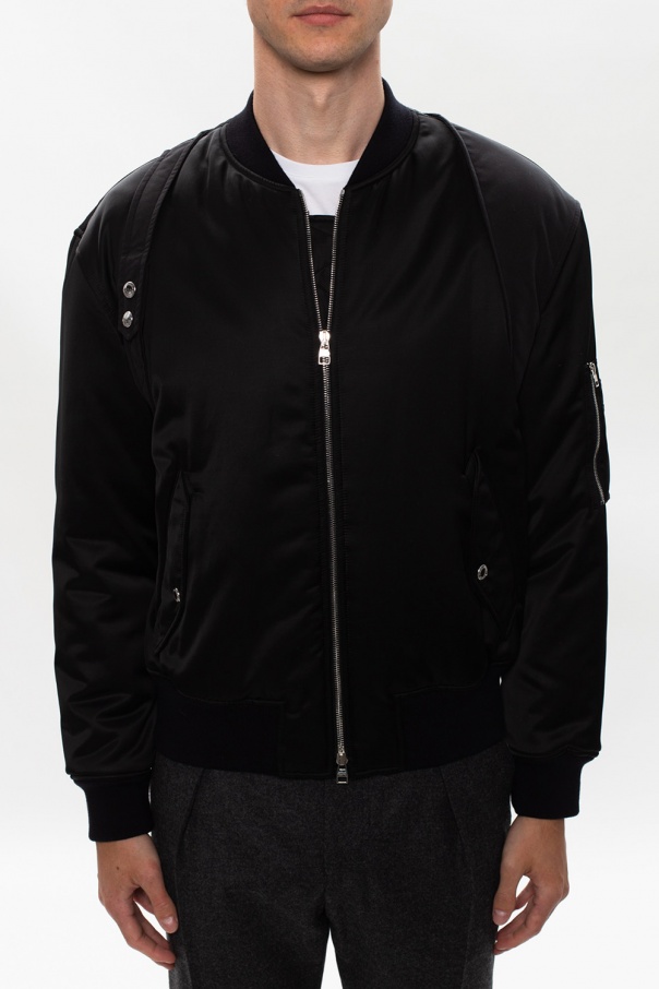 Black Bomber jacket Alexander McQueen - Vitkac GB