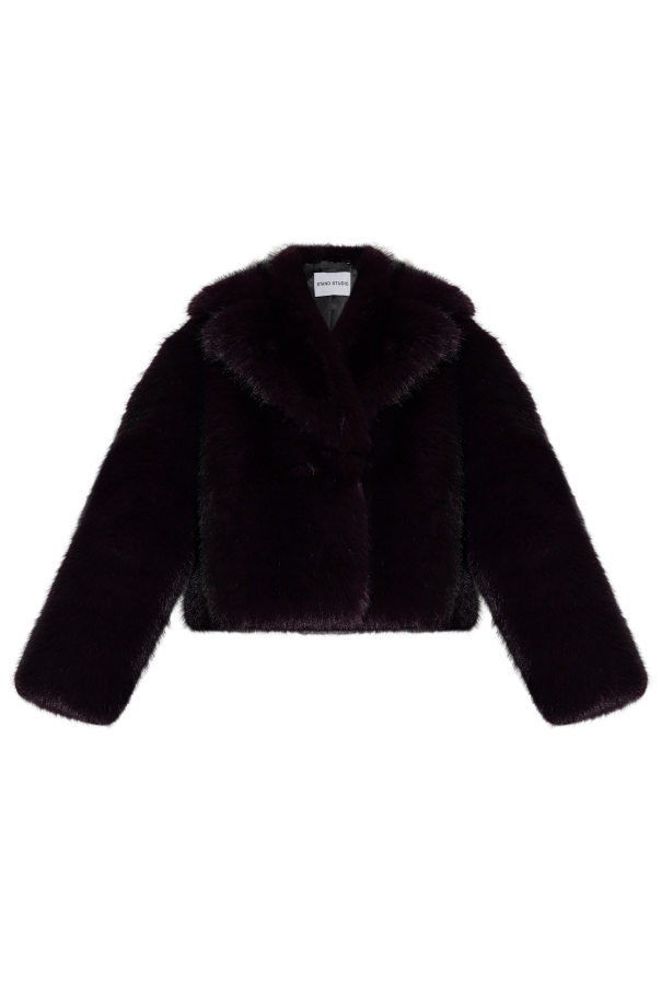 STAND STUDIO Shearling coat Samara