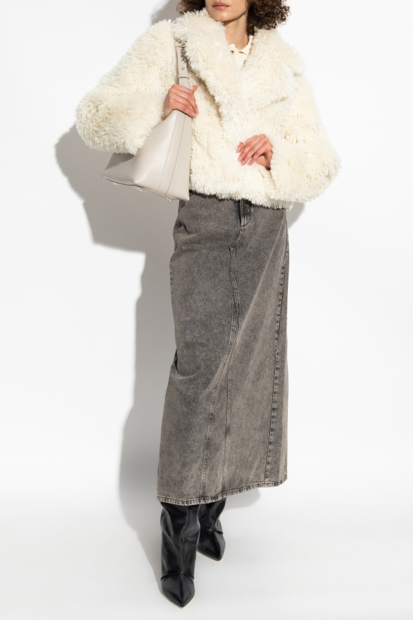 STAND STUDIO Short faux fur Samara