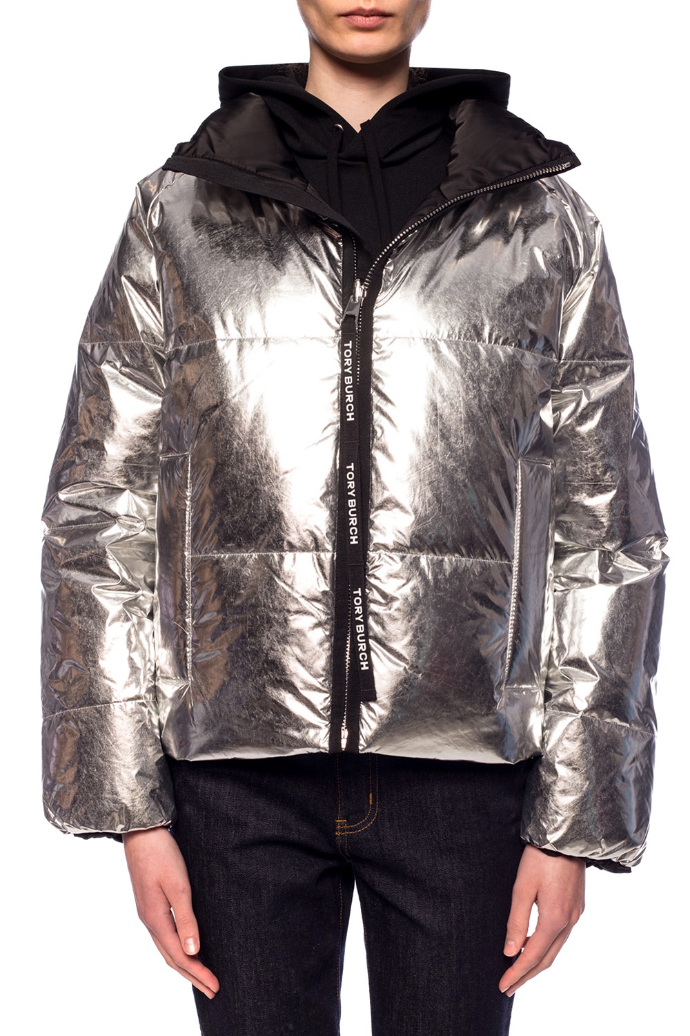 Silver Reversible down jacket Tory Burch - Vitkac TW