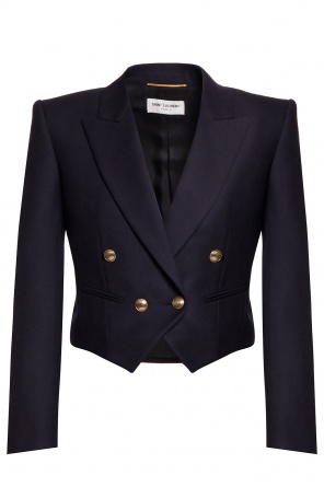 Cropped blazer od Saint Laurent
