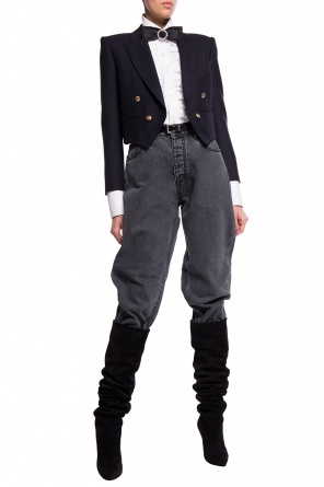 Cropped blazer od Saint Laurent