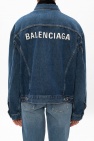 Balenciaga Denim Edition jacket with logo