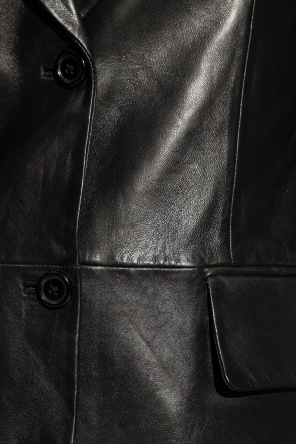 STAND STUDIO ‘Iggy’ leather blazer