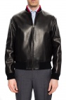 Gucci Leather monogram jacket