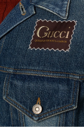 Gucci Logo denim jacket