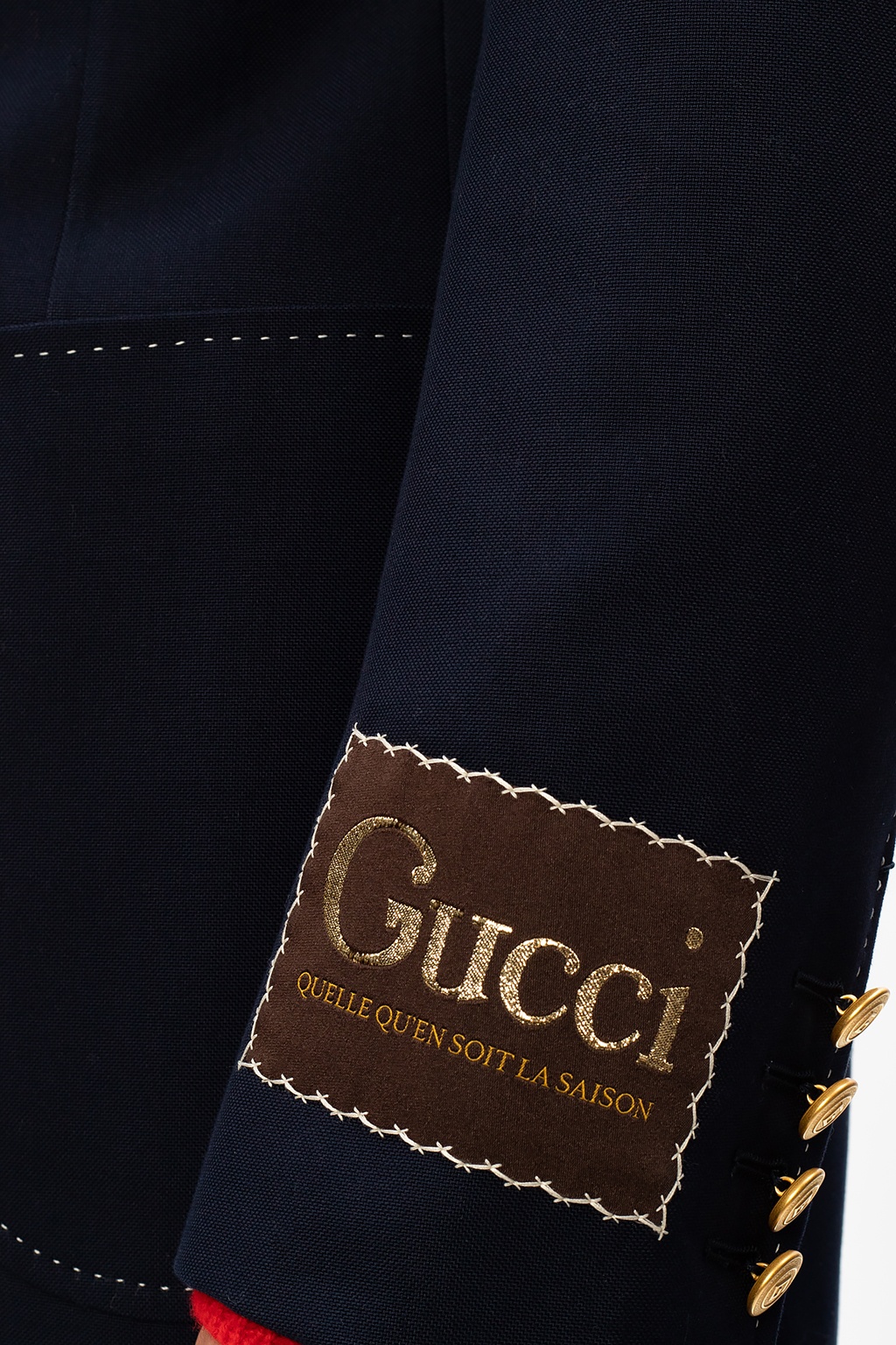 Gucci GUCCI Bamboo Horsebit GG Canvas Leather Shoulder Bag Black 129497