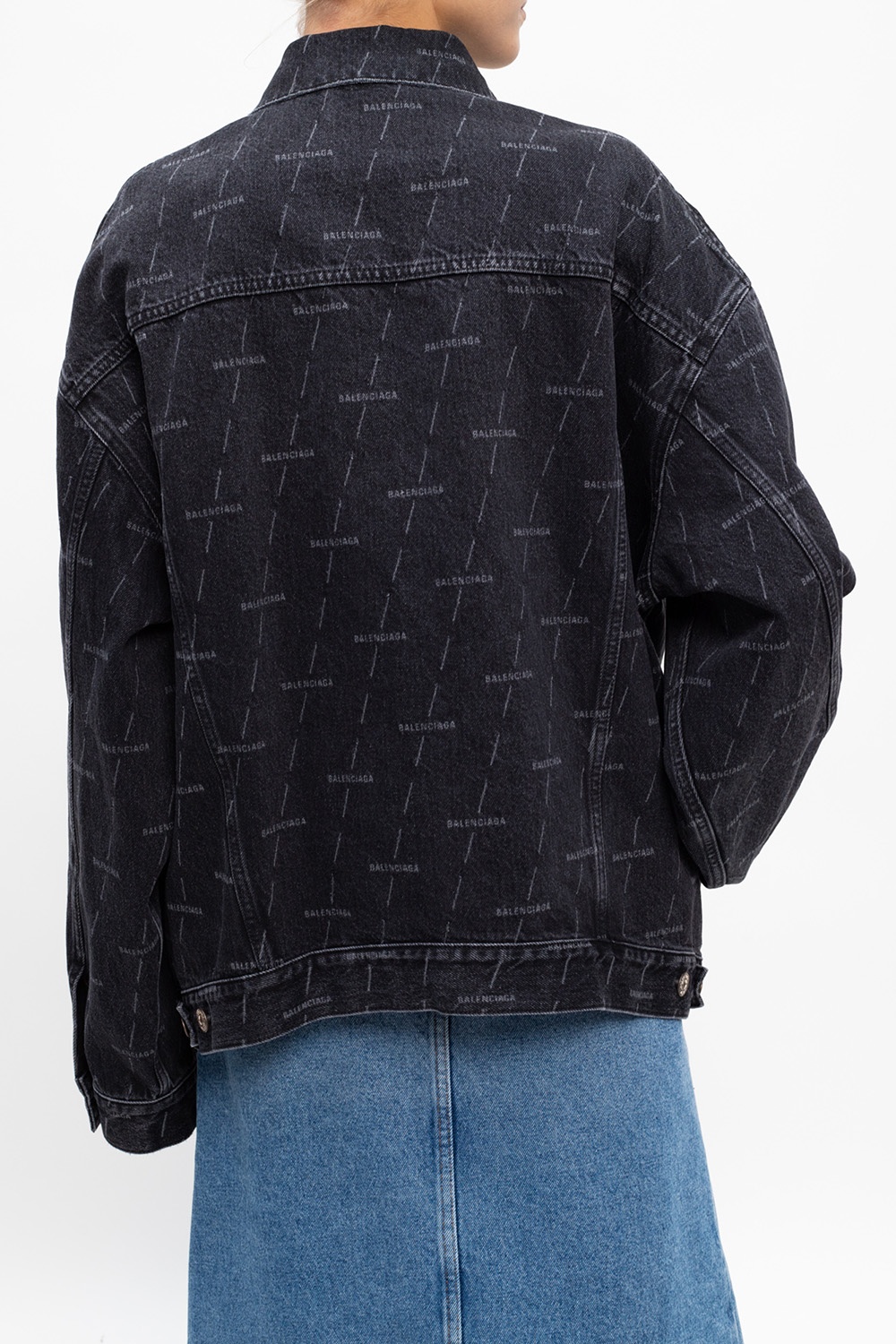 Balenciaga Denim jacket with bring