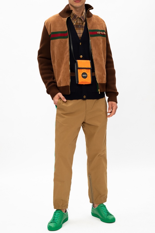 Gucci Branded bomber jacket