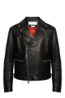 Alexander McQueen BLACK Leather biker jacket