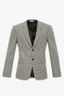 Alexander McQueen BLACK Houndstooth blazer