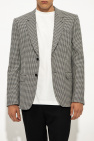 Alexander McQueen BLACK Houndstooth blazer