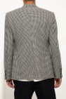 Alexander McQueen BLACK Houndstooth blazer