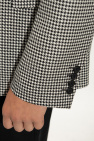 Alexander McQueen BLACK Houndstooth blazer