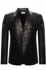 Saint Laurent Leather jacket with notch lapels