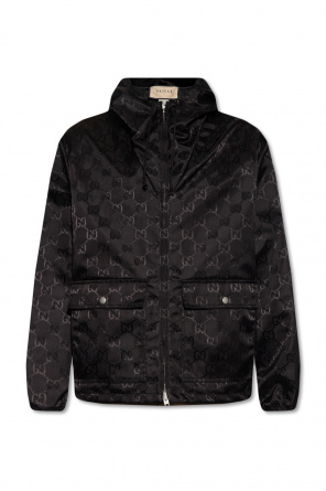 The ‘gucci off the grid’ collection monogrammed jacket od Gucci