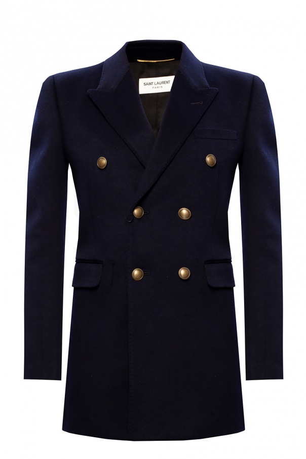 Saint Laurent Double-breasted coat