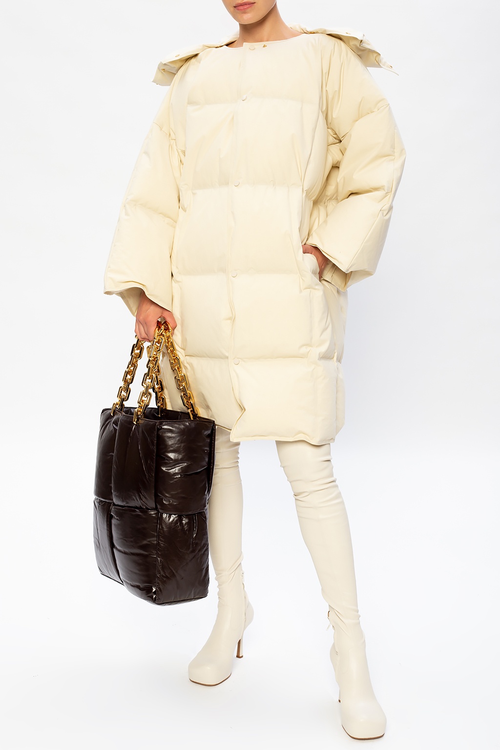 bottega veneta padded coat