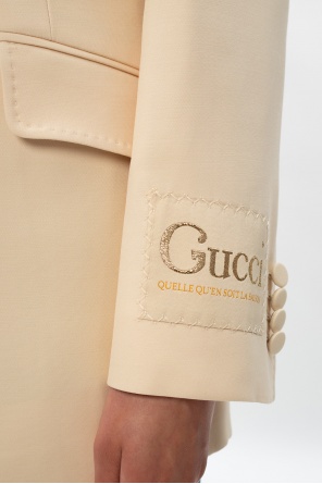 Gucci Logo-patched blazer