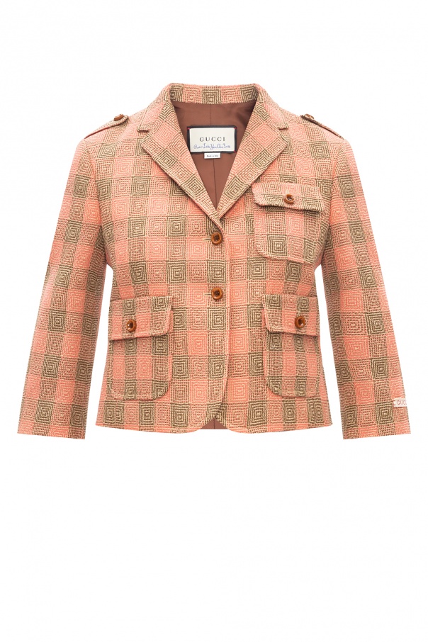 Gucci Wool blazer with notched lapels