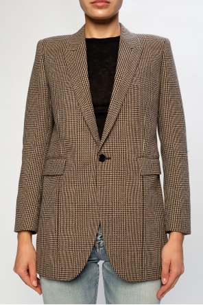 Saint Laurent Single-vented blazer