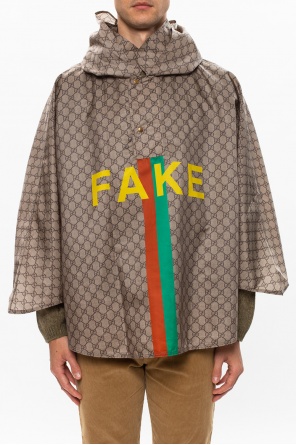 gucci pearls Patterned cape