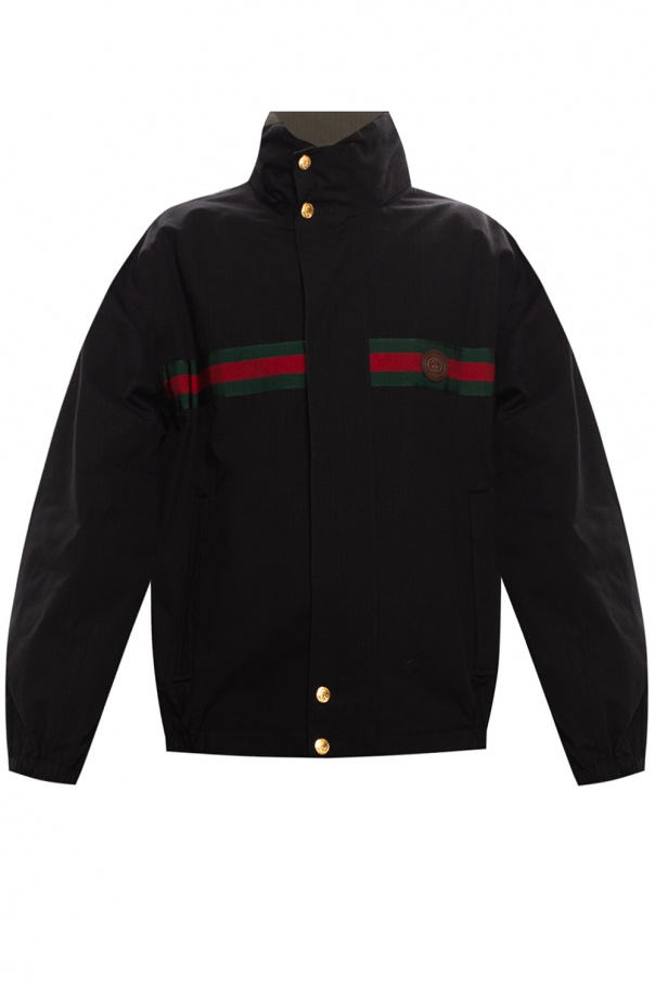 Gucci Jacket with Web stripe