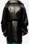 Balenciaga Leather coat