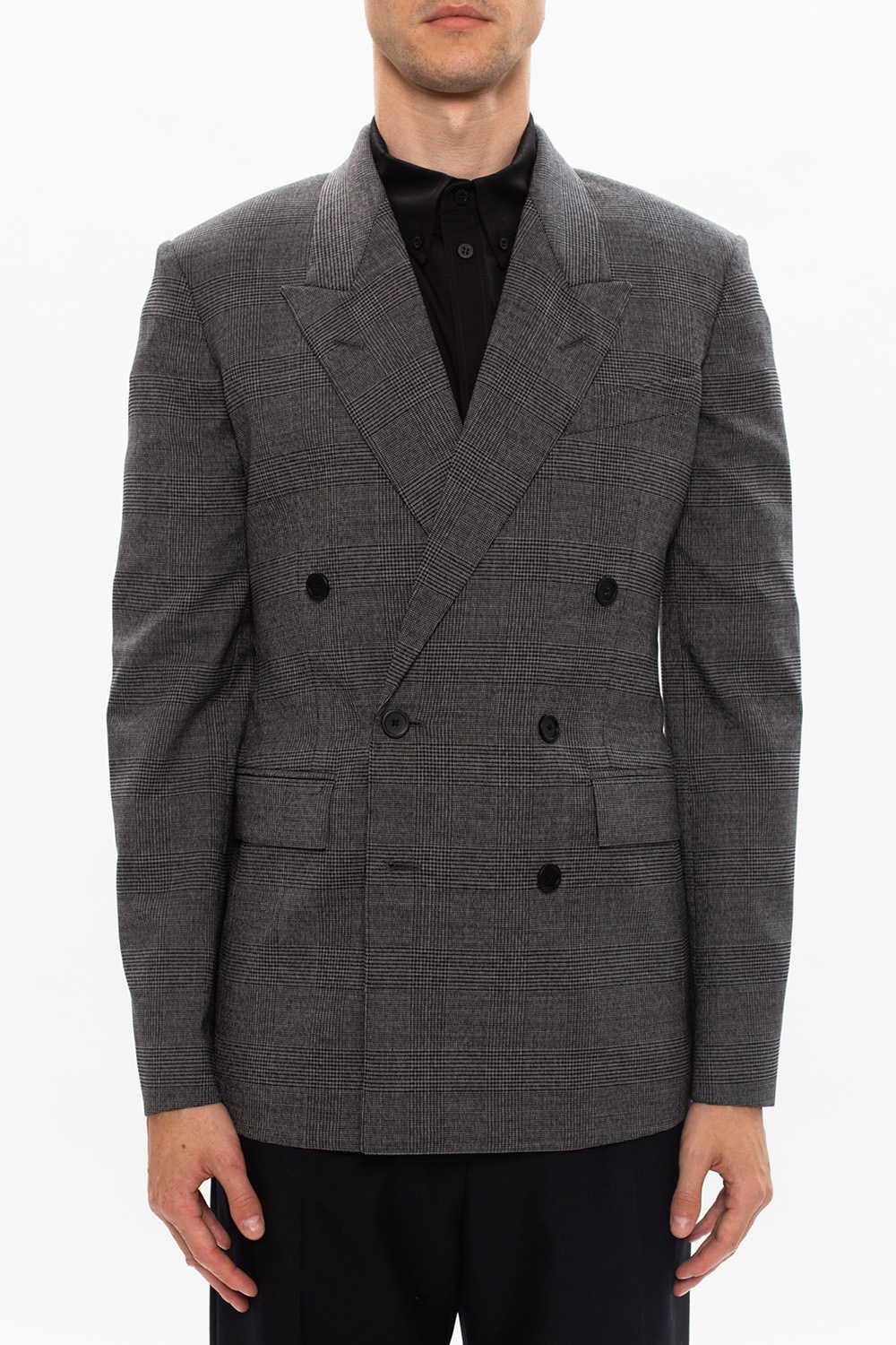 Balenciaga Wool blazer with notched lapels