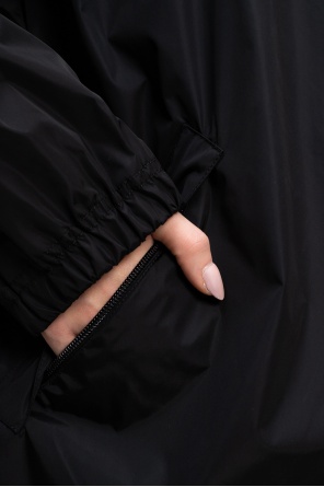 Balenciaga womens leather bomber preto jackets