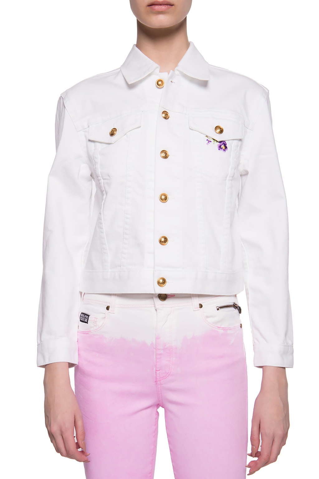 tory burch jean jacket