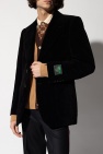 gucci amour Blazer with peaked lapels