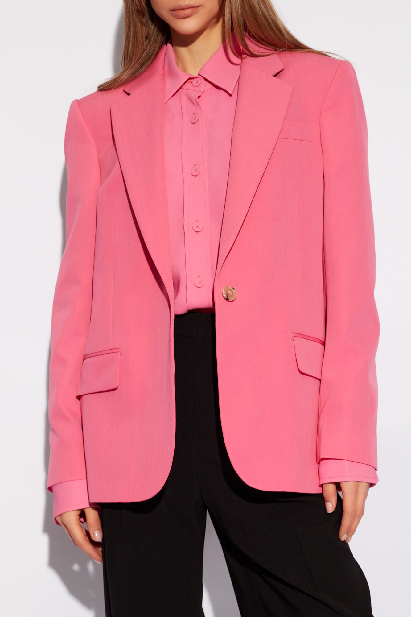 Stella McCartney Oversize single-breasted blazer