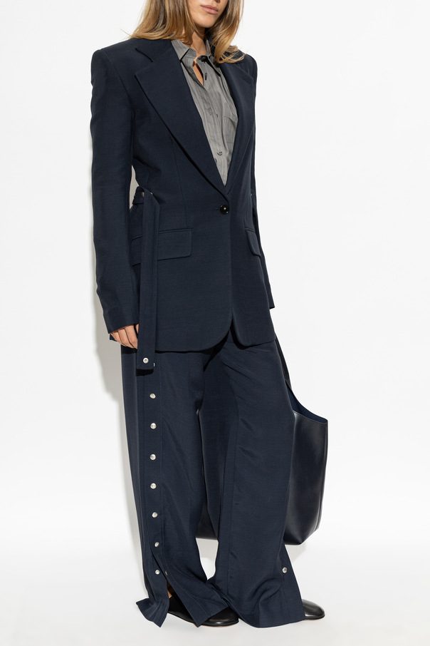 Stella McCartney Blazer con solapas abiertas