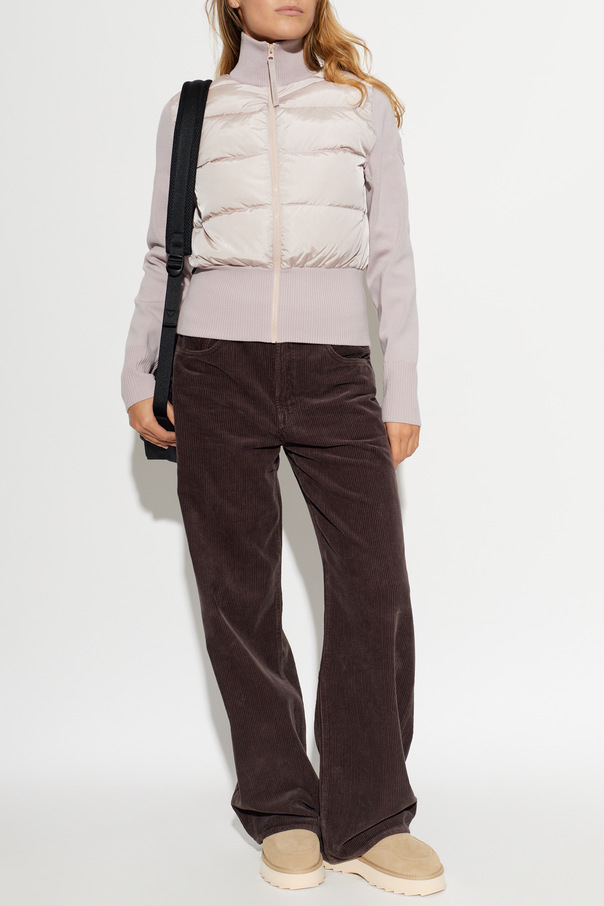 Canada Goose Quilted cardigan ‘Hybridge Wide Quilt’