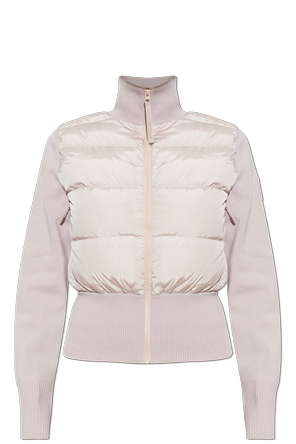 Quilted cardigan ‘Hybridge Wide Quilt’